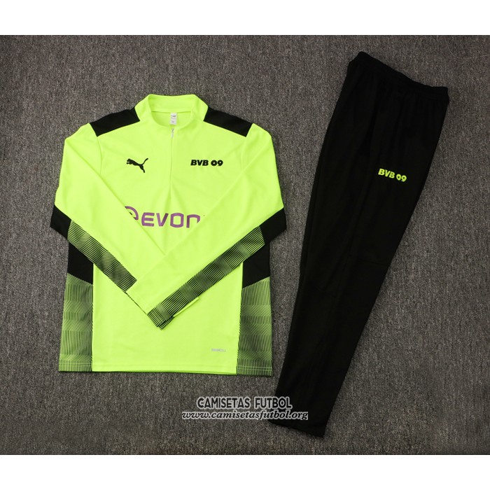 Chandal de Sudadera del Borussia Dortmund 2021/2022 Verde